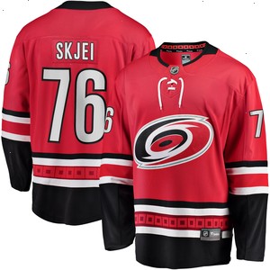 Brady Skjei Carolina Hurricanes Fanatics Branded Alternate Breakaway Player Jersey - Red