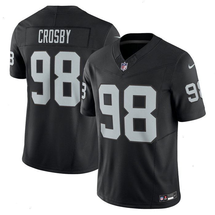Maxx Crosby Las Vegas Raiders Nike Vapor F.U.S.E. Limited Jersey - Black